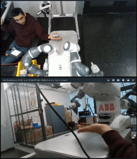 Pick and Place using 3D deep object pose estimation with YuMi Cobot